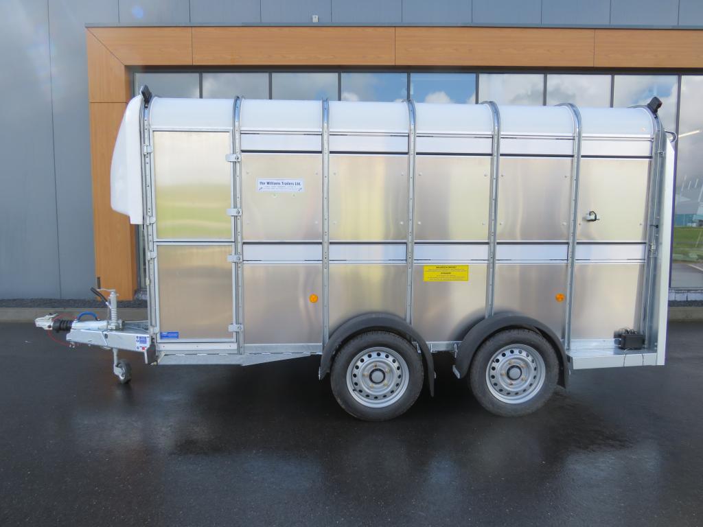 Ifor-Williams TA510G10 Veetrailer tandemas 366x178x183cm 3500kg