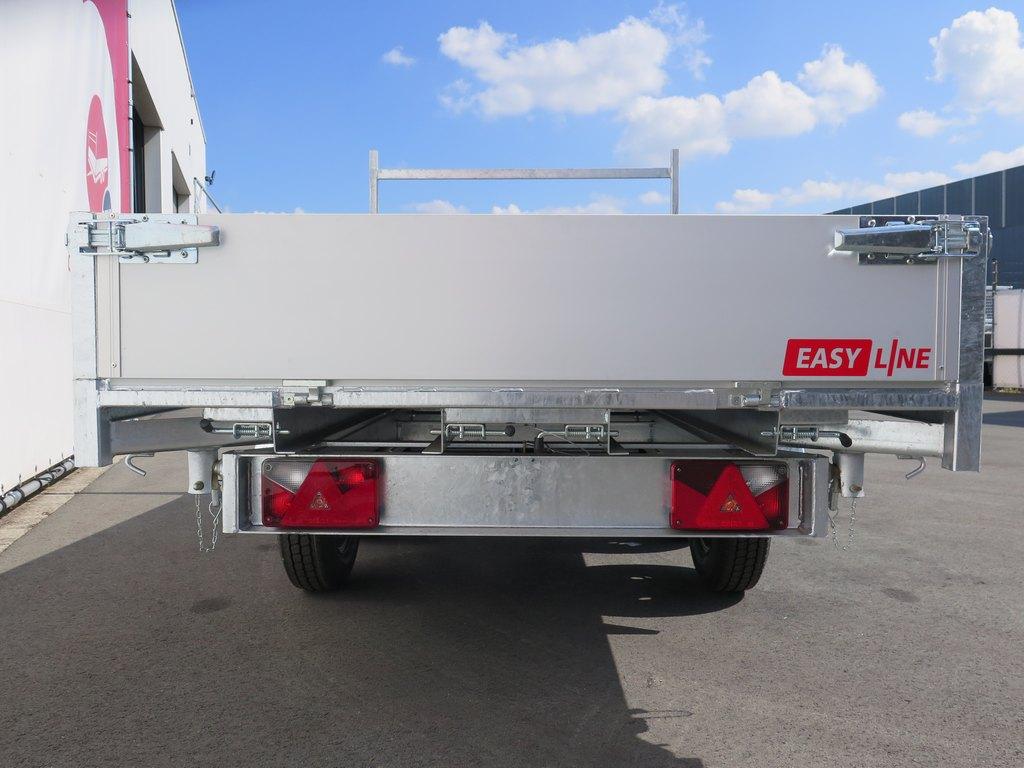 Easyline Kipper 300x160 2100kg 2021 huren? | Aanhangwagens XXL West-Brabant