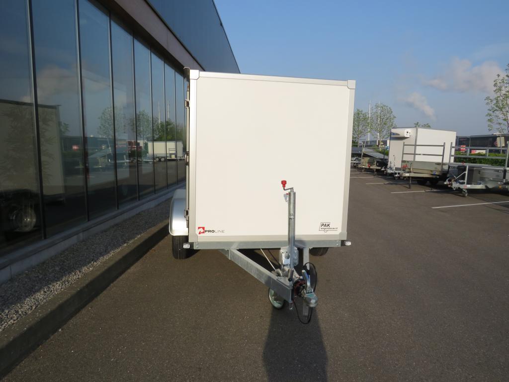 Proline Gesloten aanhangwagen tandemas 250x130x150cm 750kg