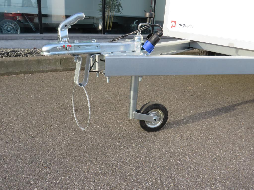 Proline Gesloten aanhangwagen tandemas 250x130x150cm 750kg