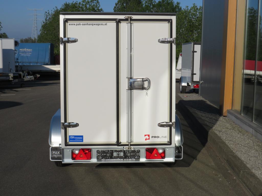 Proline Gesloten aanhangwagen enkelas 300x130x150cm 1450kg