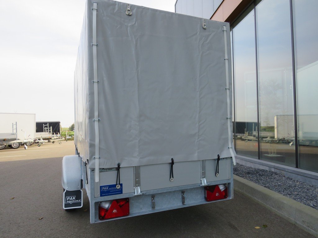 Loady Huifaanhangwagen enkelas 250x130cm 750kg ALU, foto 5 van 6