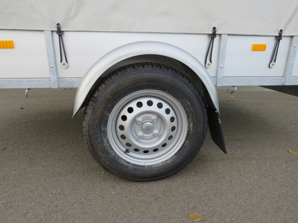 Loady Huifaanhangwagen enkelas 250x130cm 750kg ALU, foto 6 van 6