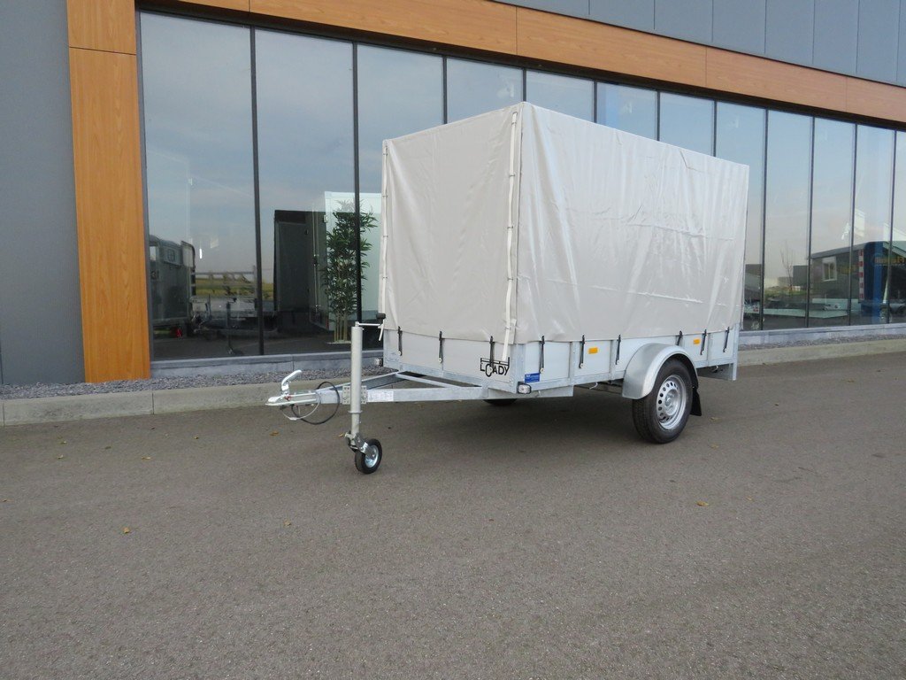 Loady Huifaanhangwagen enkelas 250x130cm 750kg ALU, foto 2 van 6