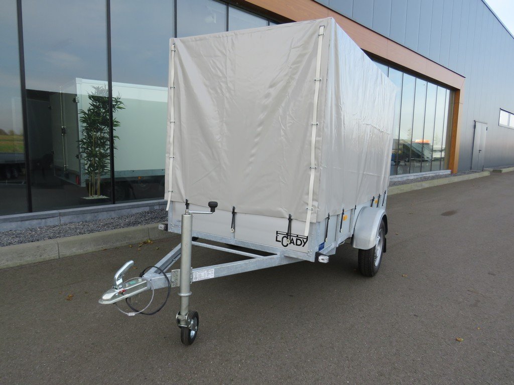 Loady Huifaanhangwagen enkelas 250x130cm 750kg ALU, foto 4 van 6