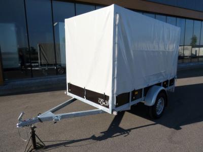 Loady Huifaanhangwagen enkelas 250x130cm 750kg