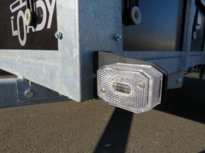 Loady Huifaanhangwagen enkelas 250x130cm 750kg