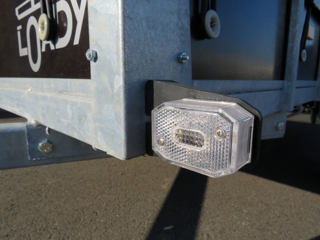 Loady Huifaanhangwagen enkelas 250x130cm 750kg, foto 5 van 6