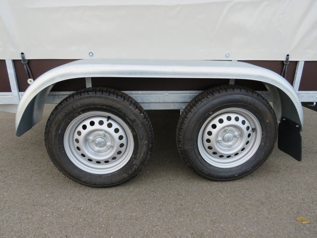 Loady Huifaanhangwagen tandemas 257x130cm 750kg, foto 6 van 6