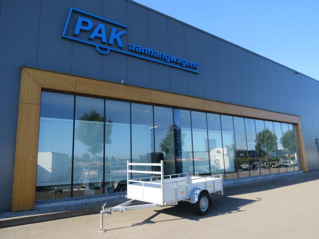 Loady Bakwagen enkelas 250x130cm 750kg ALU