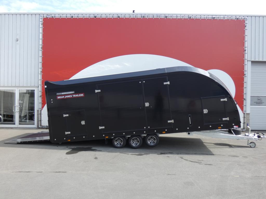 Brian James Autotransporter tridemas 600x233x188cm 3500kg kantelbaar